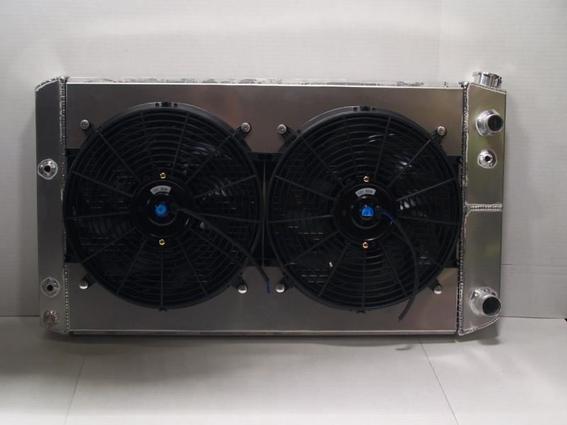 CHEVY TRUCK TALL AND FANS 
